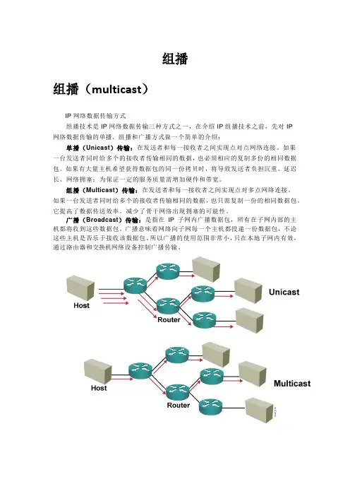 组播