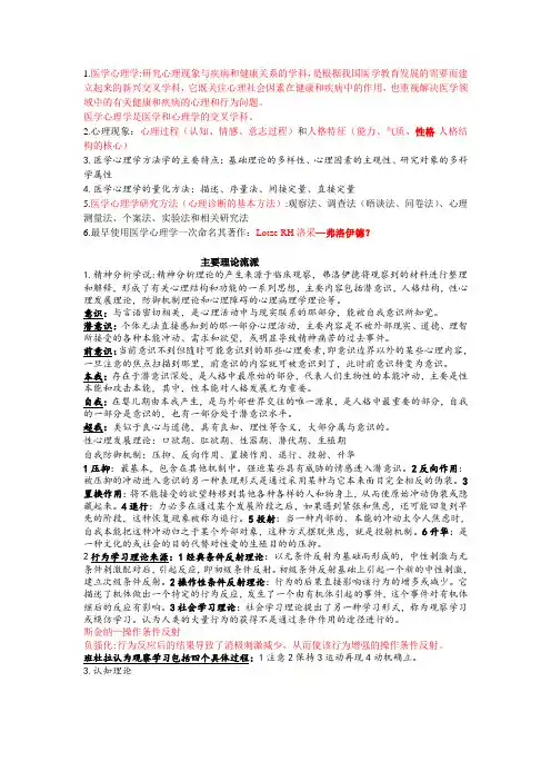 医学心理学
