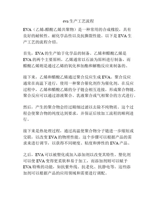 eva生产工艺流程