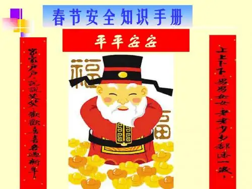 春节安全手册