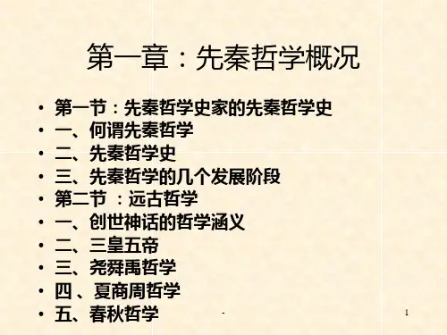 哲学讲座PPT课件