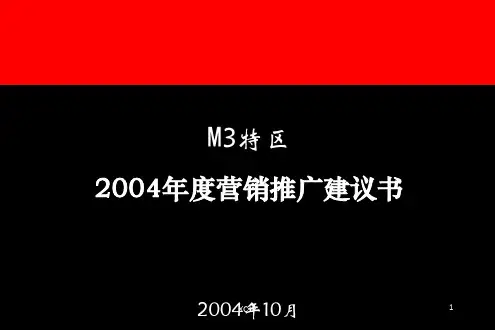 2020大气奢华奥美-M3特区推广初次提案
