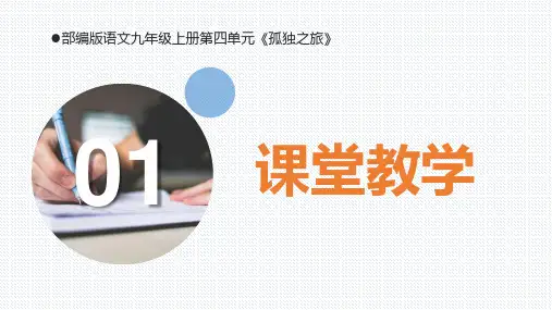 第17课《孤独之旅》课件(33张PPT)  部编版语文九年级上册