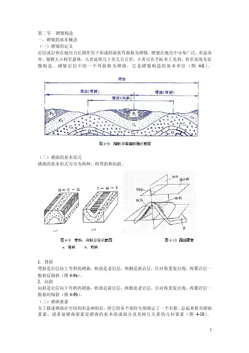 煤矿地质——褶皱构造