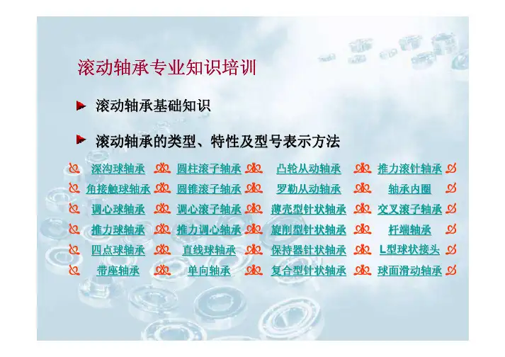 专业轴承技术培训资料