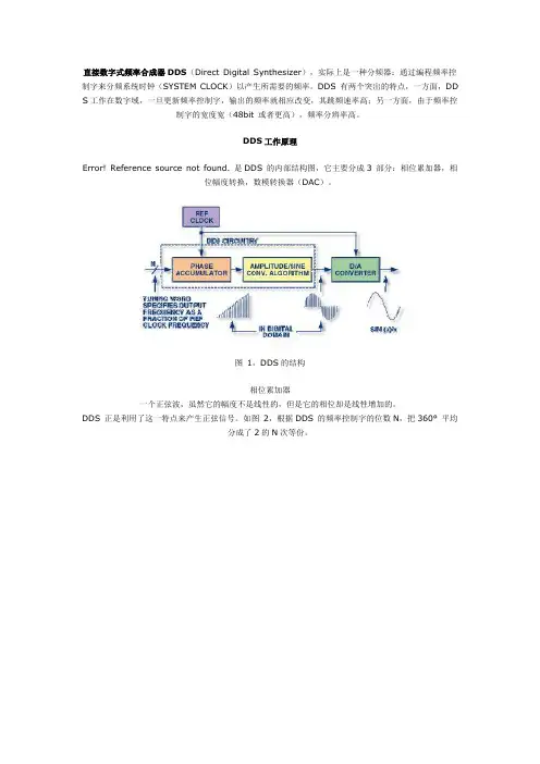 直接数字式频率合成器DDS