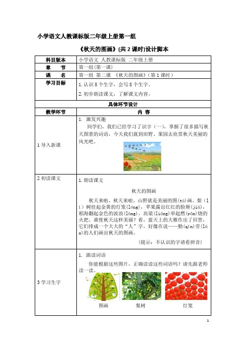 秋天的图画
