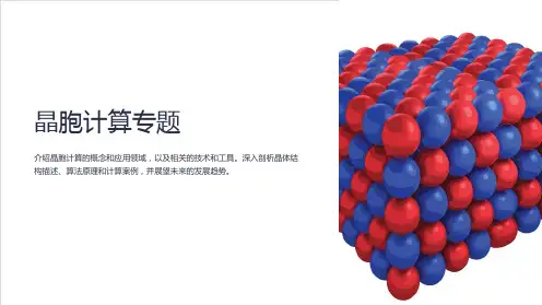 《晶胞计算专题》课件