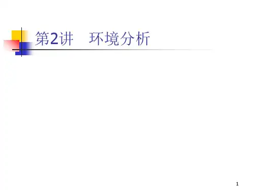 环境分析(PPT 104页)