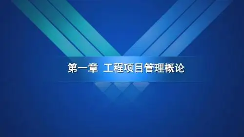 工程项目管理工程项目管理概论ppt课件
