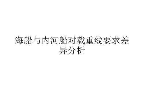 船舶载重线