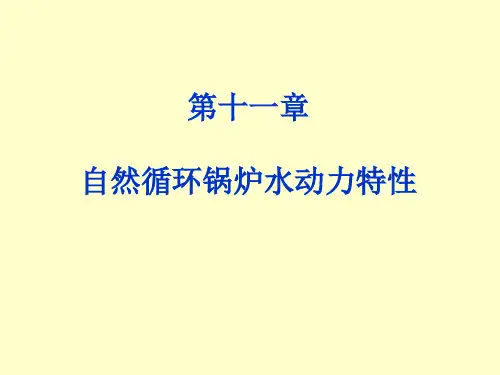 第11章 自然循环锅炉水动力(全)PPT课件