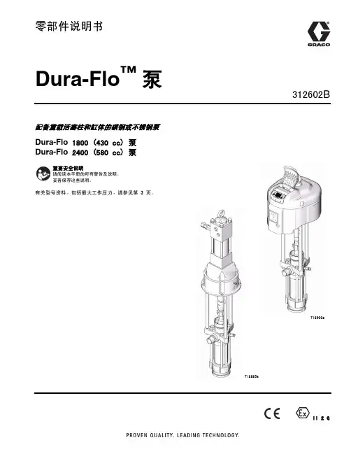 Dura-Flo泵维护中文说明书