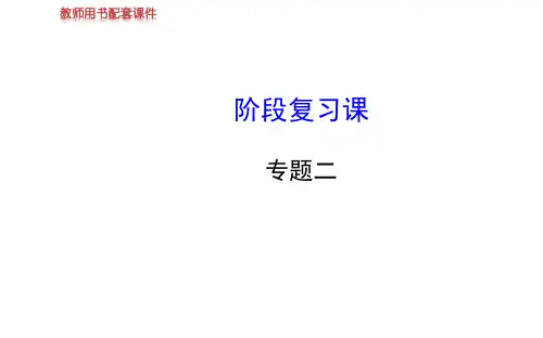 高中政治学习方略课件:专题二 阶段复习课(选修3)