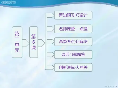 历史选修ⅰ岳麓版第6课 北宋王安石变法 课件