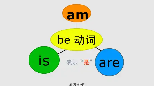 be动词微课PPT教学课件