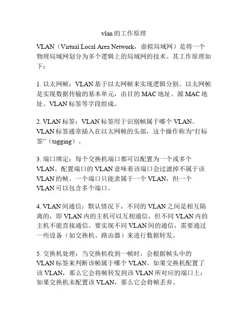 vlan的工作原理