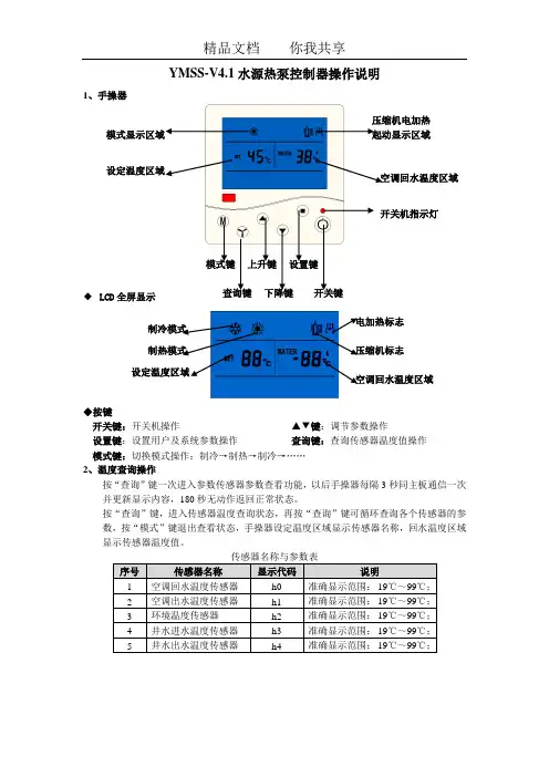 水源热泵控制器