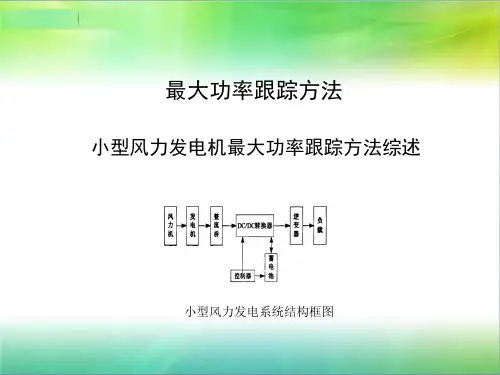 mppt最大功率点控制