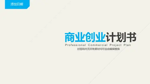 商业计划书_PPT范例_商务科技PPT模板 - 商业计划书09