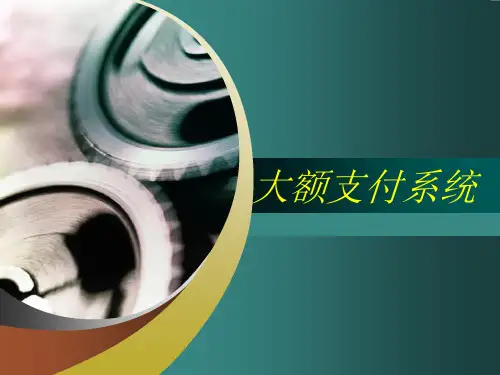 大额支付系统