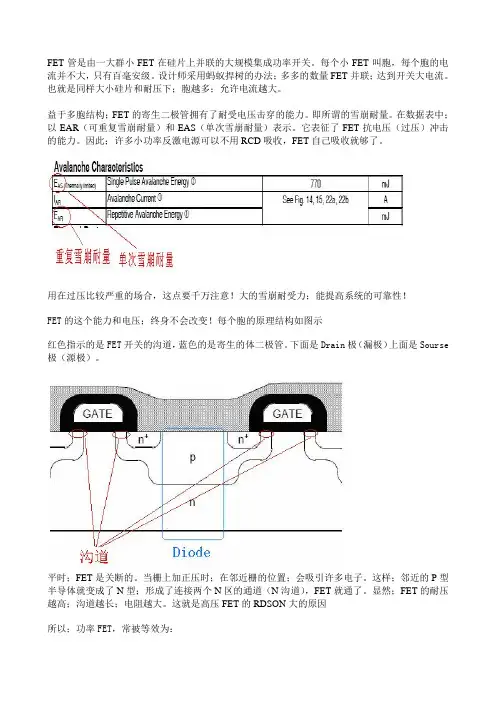 MOSFET开关的动态过程分析