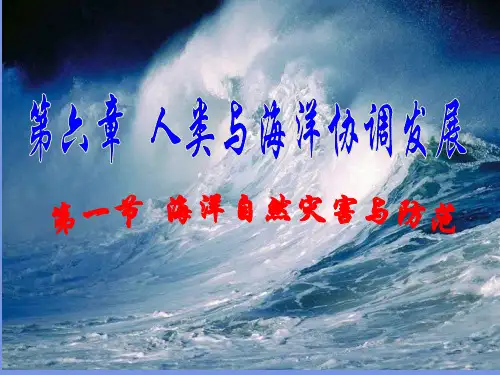 2023人教版选修2《海洋自然灾害与防范》ppt