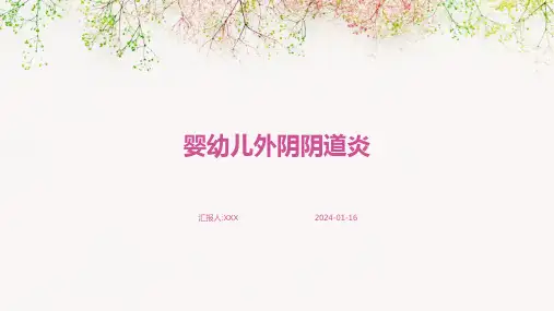婴幼儿外阴阴道炎疾病PPT演示课件
