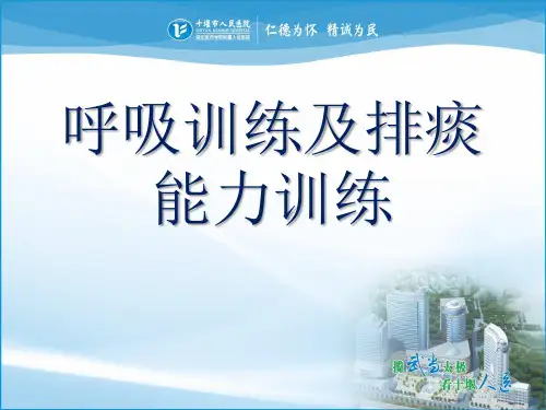 呼吸功能训练
