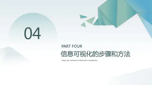 信息可视化设计-课件---第四章-信息可视化的步骤和方法