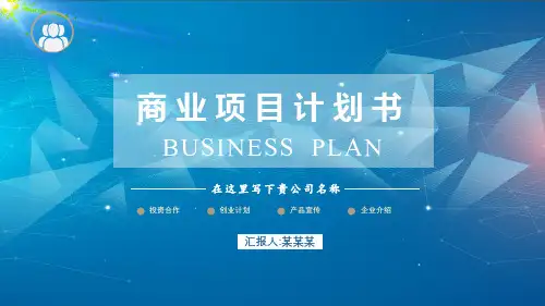 直播商业计划书 ppt