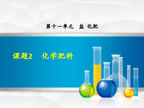 11.2--化学肥料PPT课件
