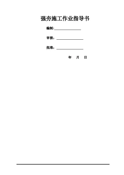 强夯作业指导书