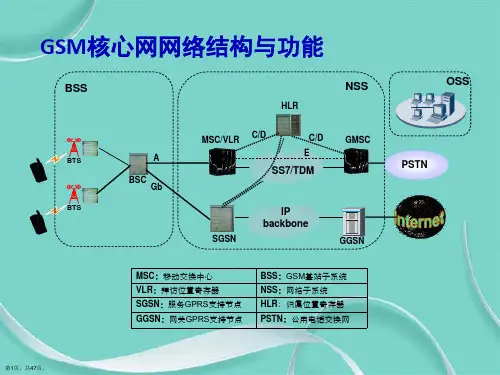 中国移动核心网基本原理培训