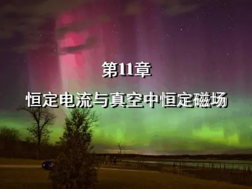 恒定电流与真空中恒定磁场讲解