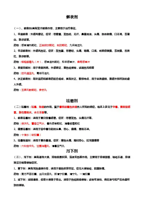 解表剂