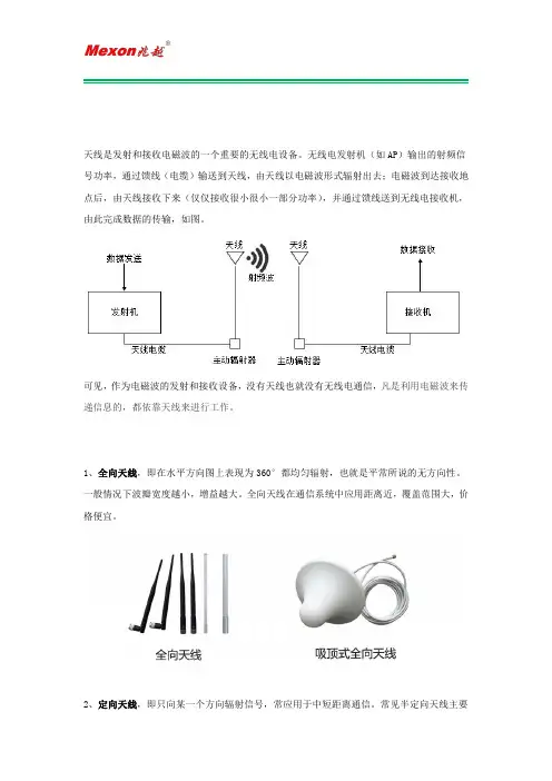 无线网络设备的天线种类