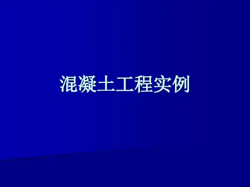 混凝土工程实例