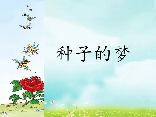 北师大版五年级下册语文《种子的梦》优教课件(第二课时)