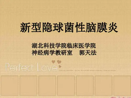 医学课件新型隐球菌性脑膜炎