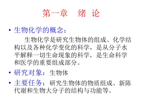 蛋白质的结构与功能及理化性质