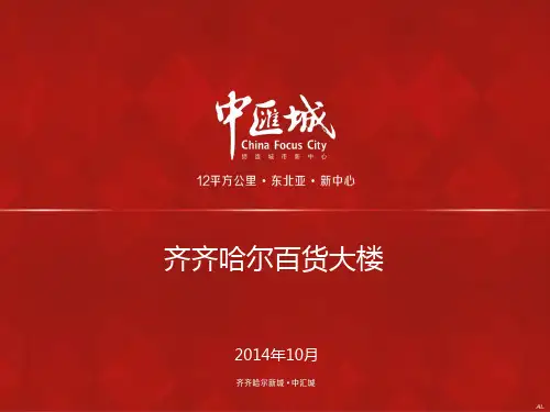齐齐哈尔百货大楼调研报告