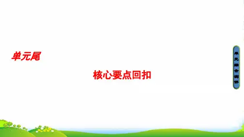 高中英语译林版选修10课件：Unit3单元尾核心要点回扣