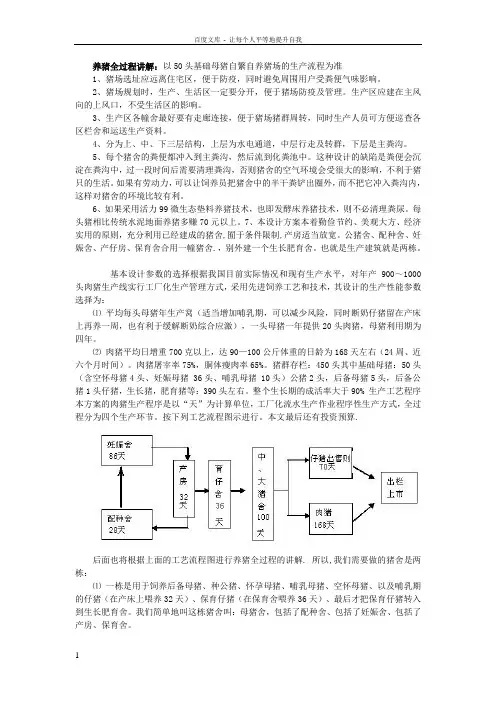 养猪全过程讲解