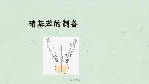 硝基苯的制备课件