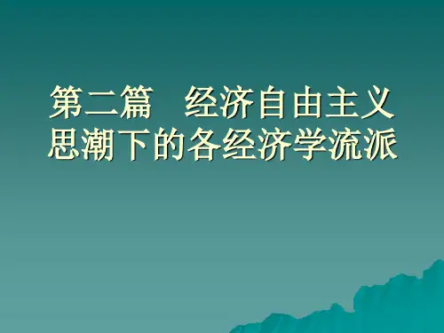 货币学派