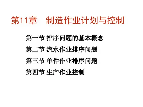11章作业排序1