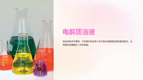 电解质溶液课件