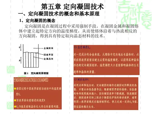 材料合成与制备 第5章 定向凝固技术