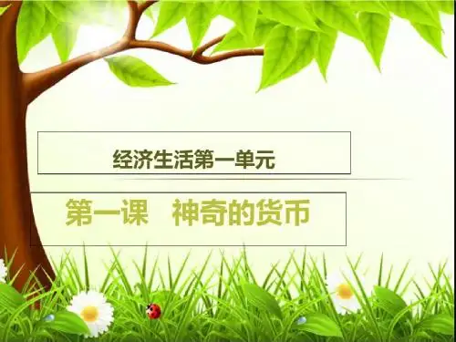 经济生活第一单元-精选文档